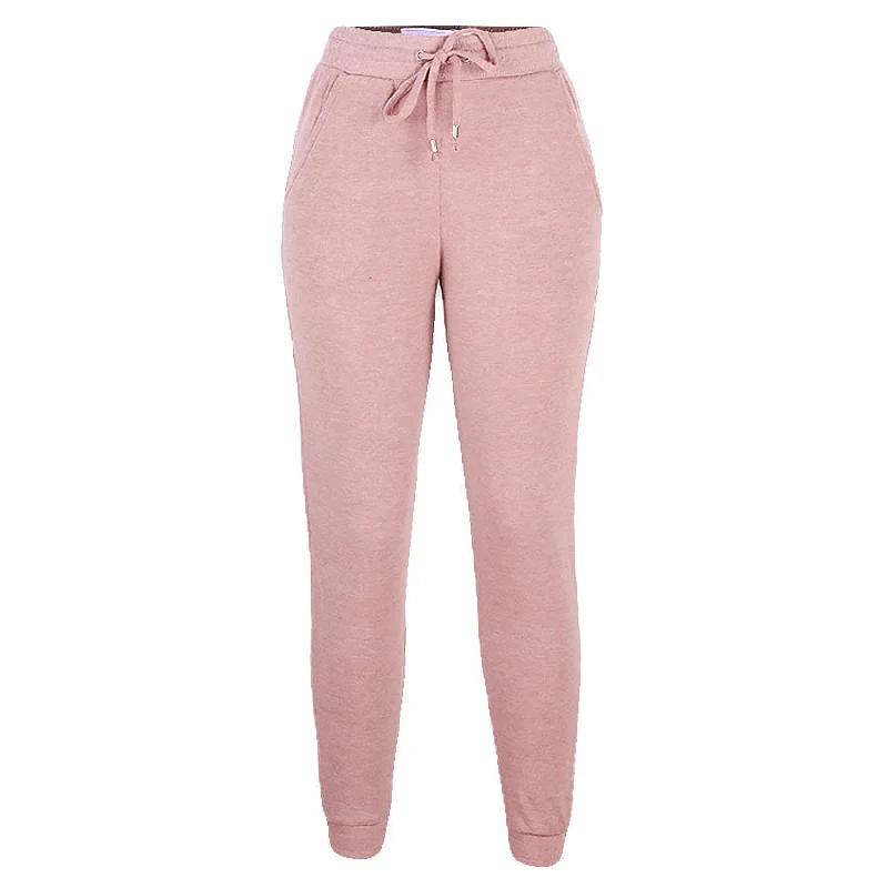 REDTAG Burgundy Lounge Pants for Women