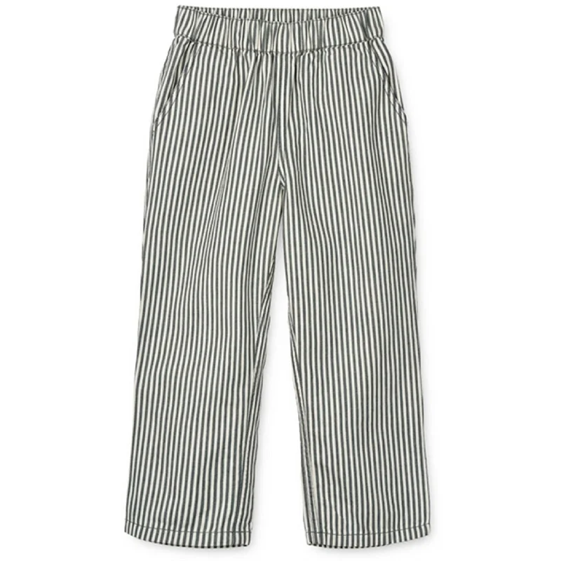 Liewood Y/D Stripe Whale Blue/Creme De La Creme Harald Stripe Pants