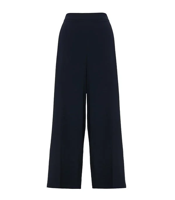 Tara Wide Leg Pants Dark Navy