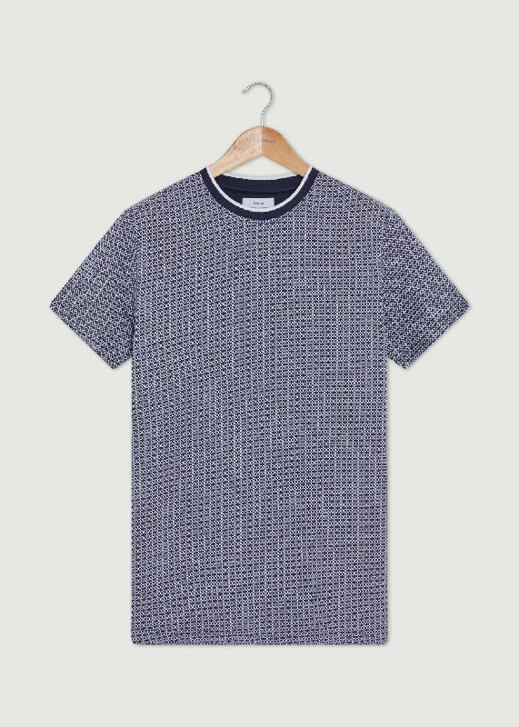 Blenheim T-Shirt - Navy/White