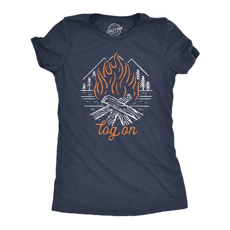 Log On Women's T Shirt