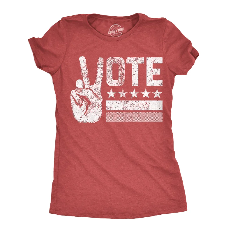 Vote Peace Hand Women's T Shirt