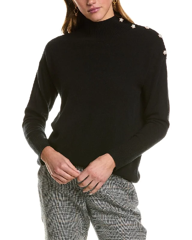 Kier + J Turtleneck Cashmere Sweater