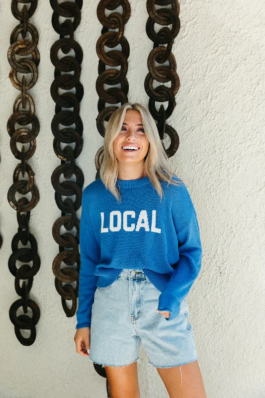 Local Sweater - Blue Wave