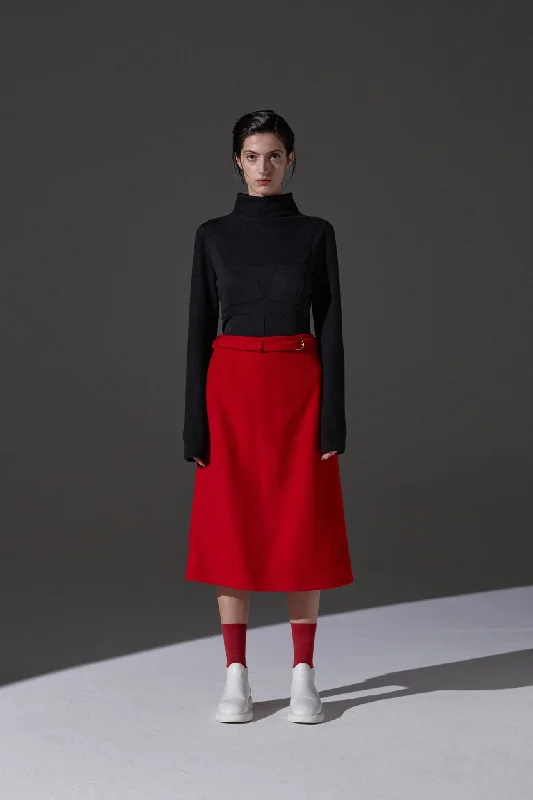 KAAN WOOL WRAP SKIRT/DRESS