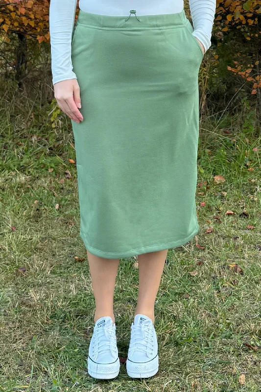 Noah Lounge Skirt in Pistachio