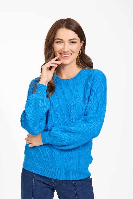 Raglan Cable Jumper