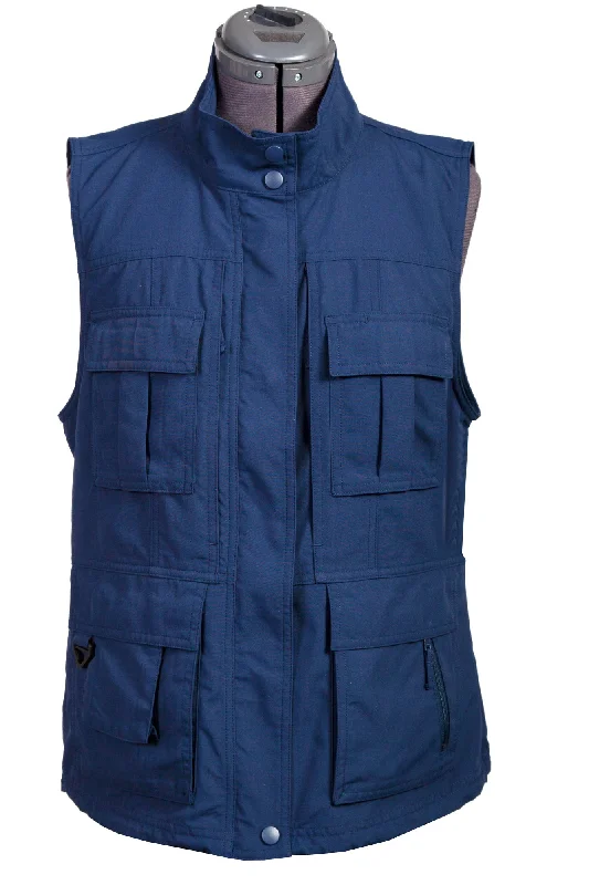 Scully Womens Ink Nylon Multi-Pocket Vest