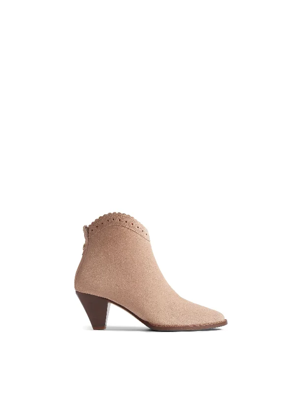 Regina Ankle Boot - Blush