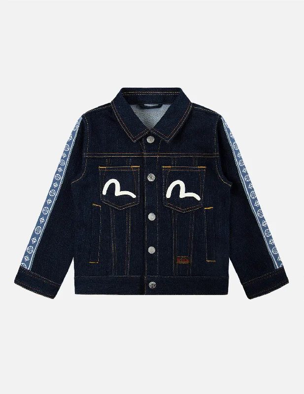 Kamon Jacquard Tape Denim Jacket